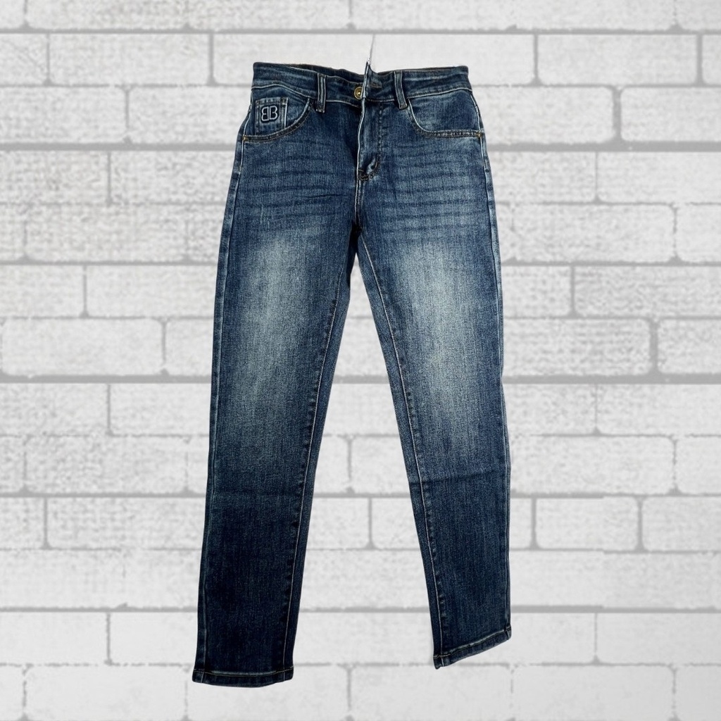 Quần Jean Nam Ống Đứng Trẻ Trung Slim Fit 2025 - H204