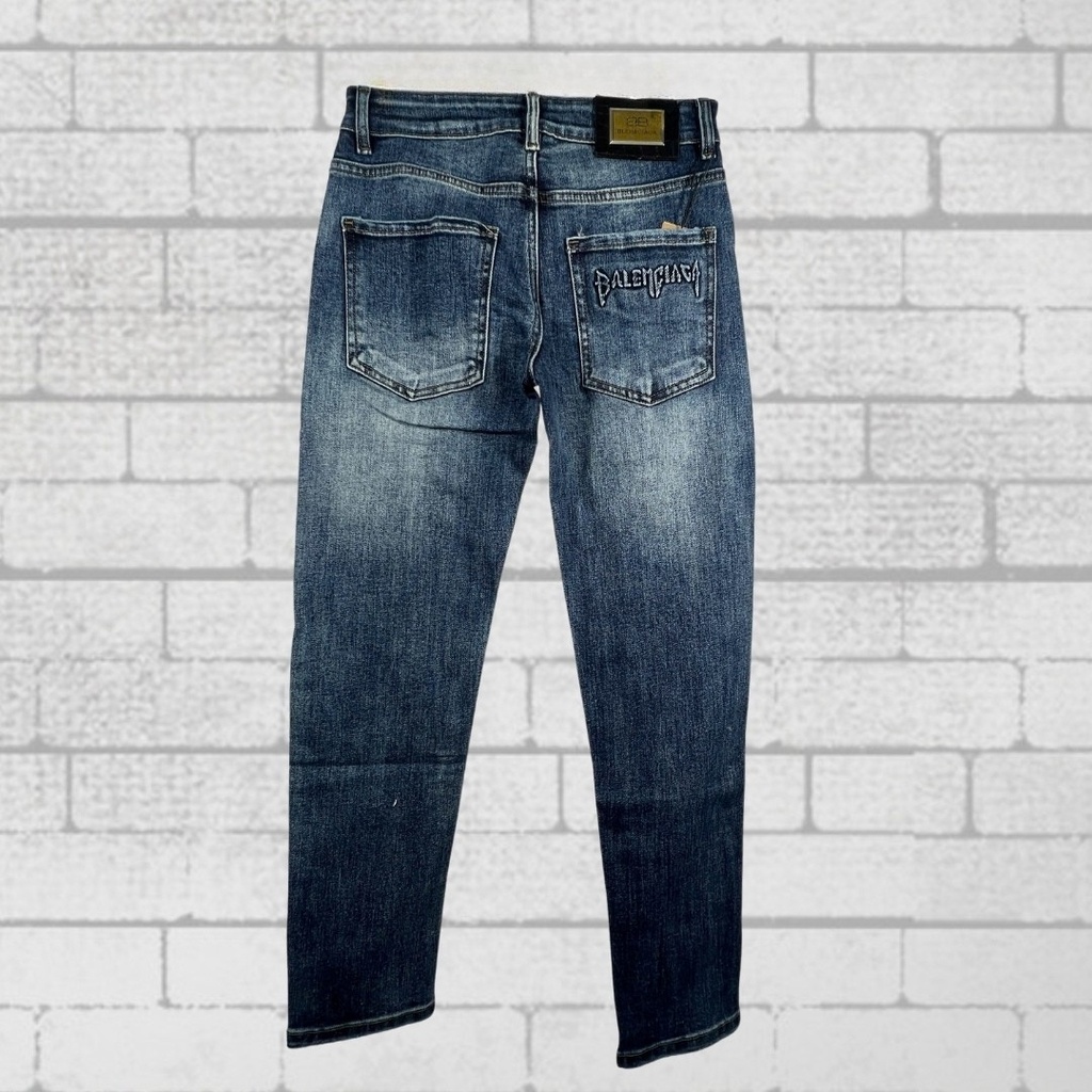 Quần Jean Nam Ống Đứng Trẻ Trung Slim Fit 2025 - H204