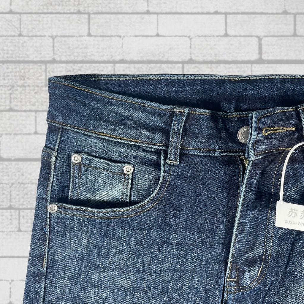 Quần Jean Nam Ống Đứng Trẻ Trung Slim Fit 2025 - TC52