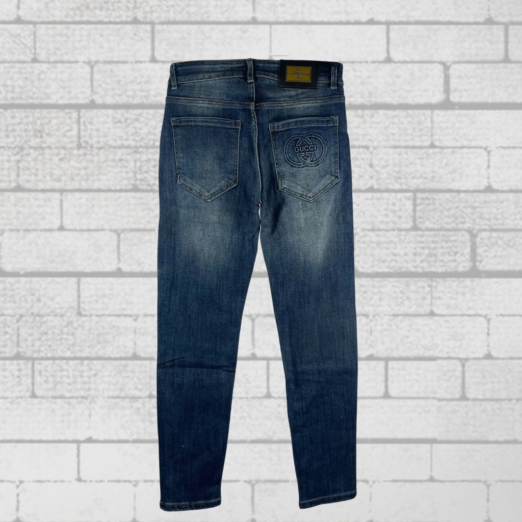 Quần Jean Nam Ống Đứng Trẻ Trung Slim Fit 2025 - TC53