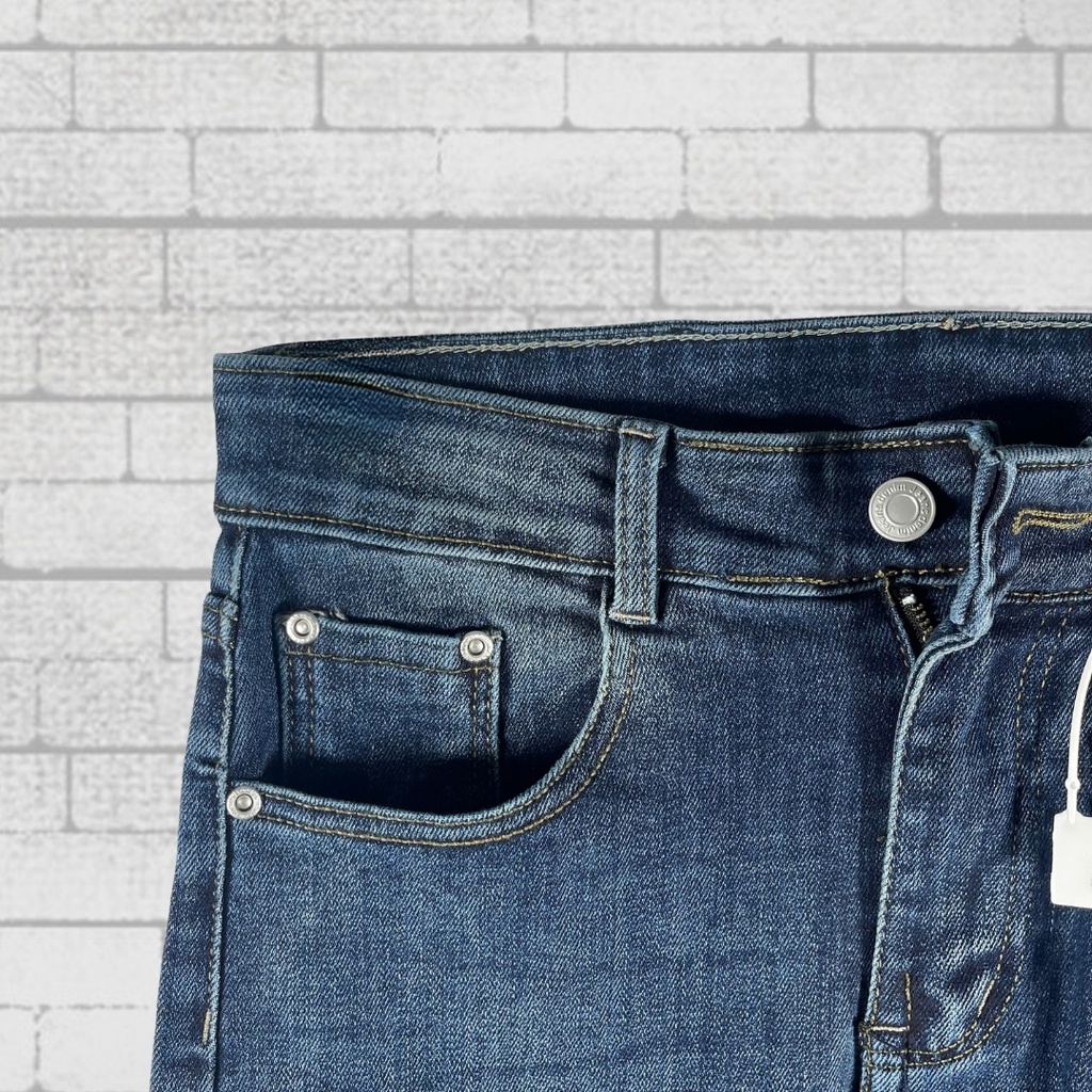 Quần Jean Nam Ống Đứng Trẻ Trung Slim Fit 2025 - TC53