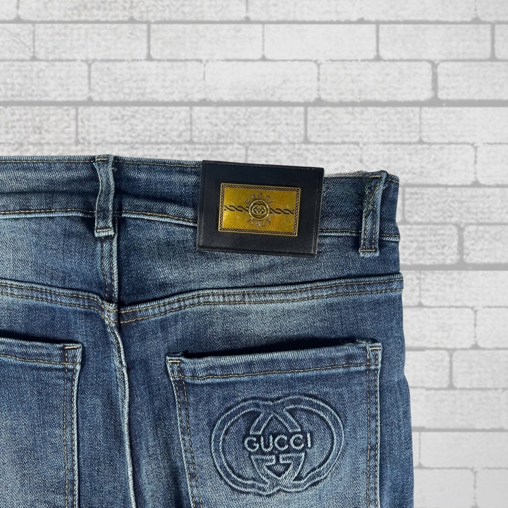 Quần Jean Nam Ống Đứng Trẻ Trung Slim Fit 2025 - TC53