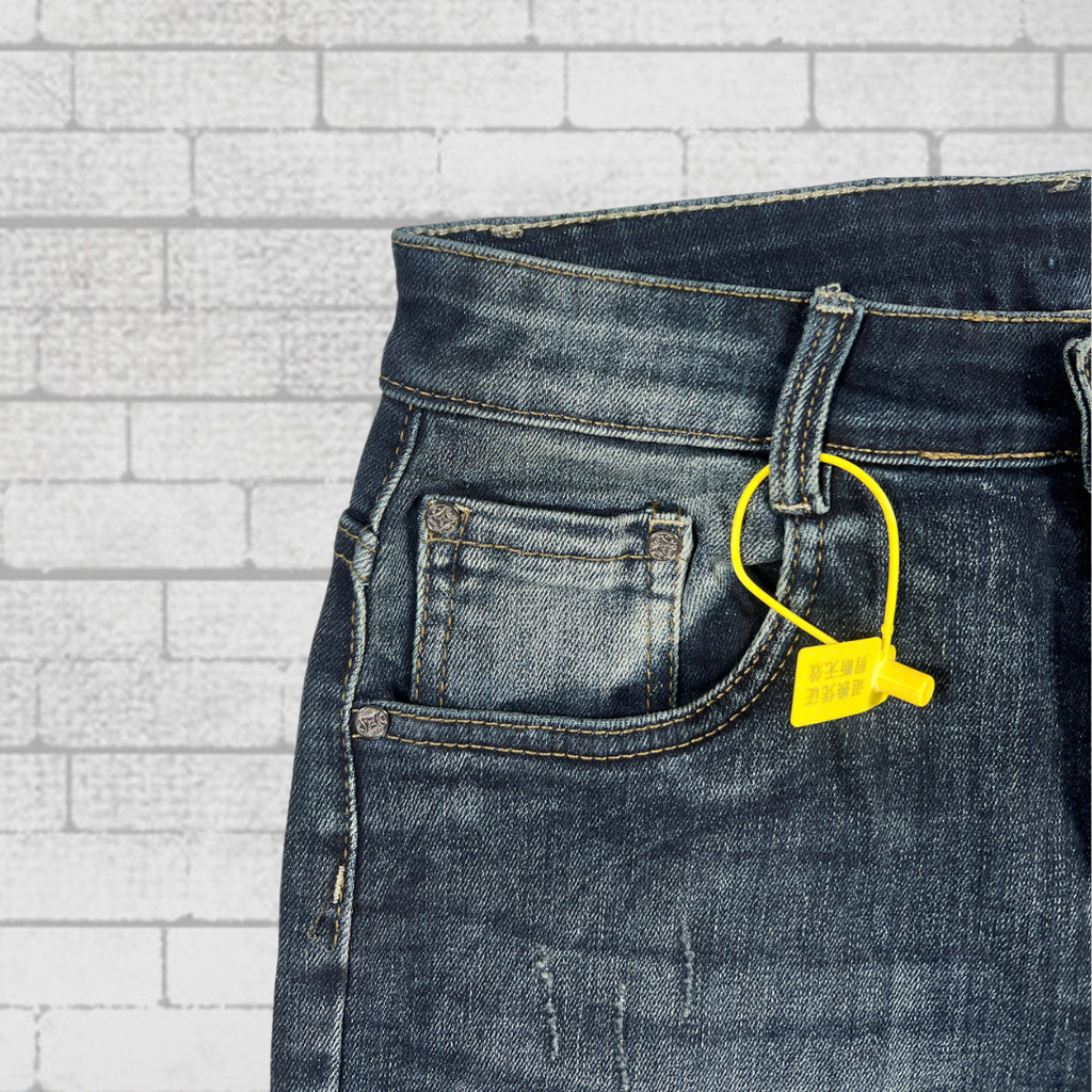 Quần Short Jean Nam Form Đứng Trẻ Trung, Cá Tính - HU2121
