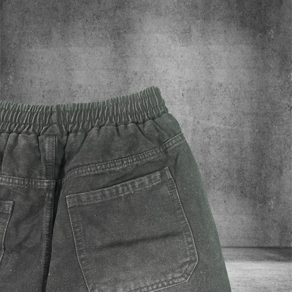 Quần Short Jean Nam Form Đứng Trẻ Trung, Cá Tính - F382