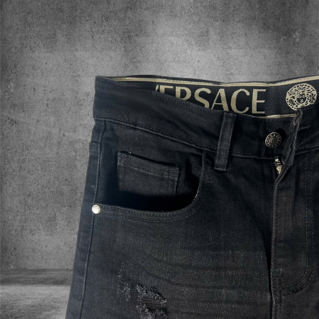 Quần Short Jean Nam Form Đứng Trẻ Trung, Cá Tính - F338