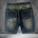 Quần Short Jean Nam Form Đứng Trẻ Trung, Cá Tính -D541