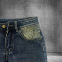 Quần Short Jean Nam Form Đứng Trẻ Trung, Cá Tính -D541