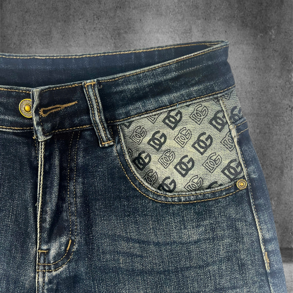 Quần Short Jean Nam Form Đứng Trẻ Trung, Cá Tính -D542