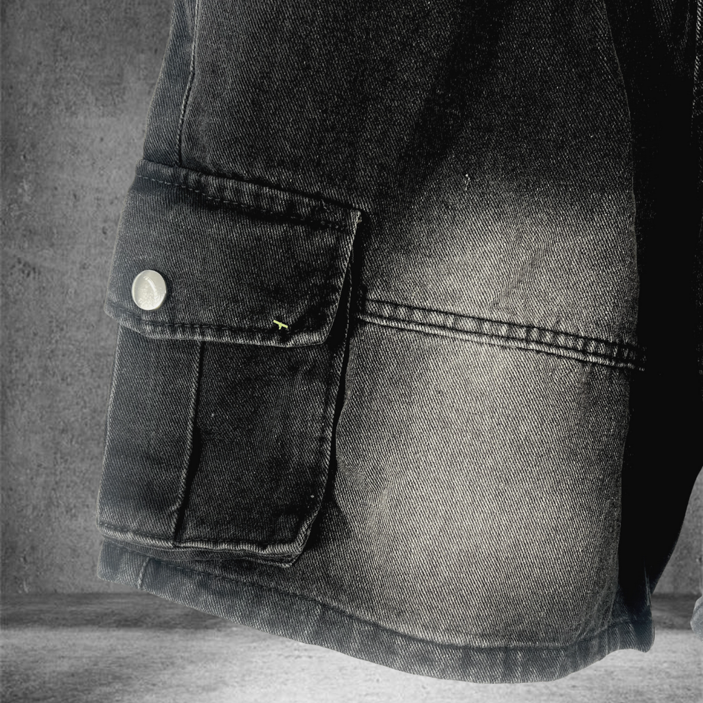 Quần Short Jean Nam Form Đứng Trẻ Trung, Cá Tính -QS625