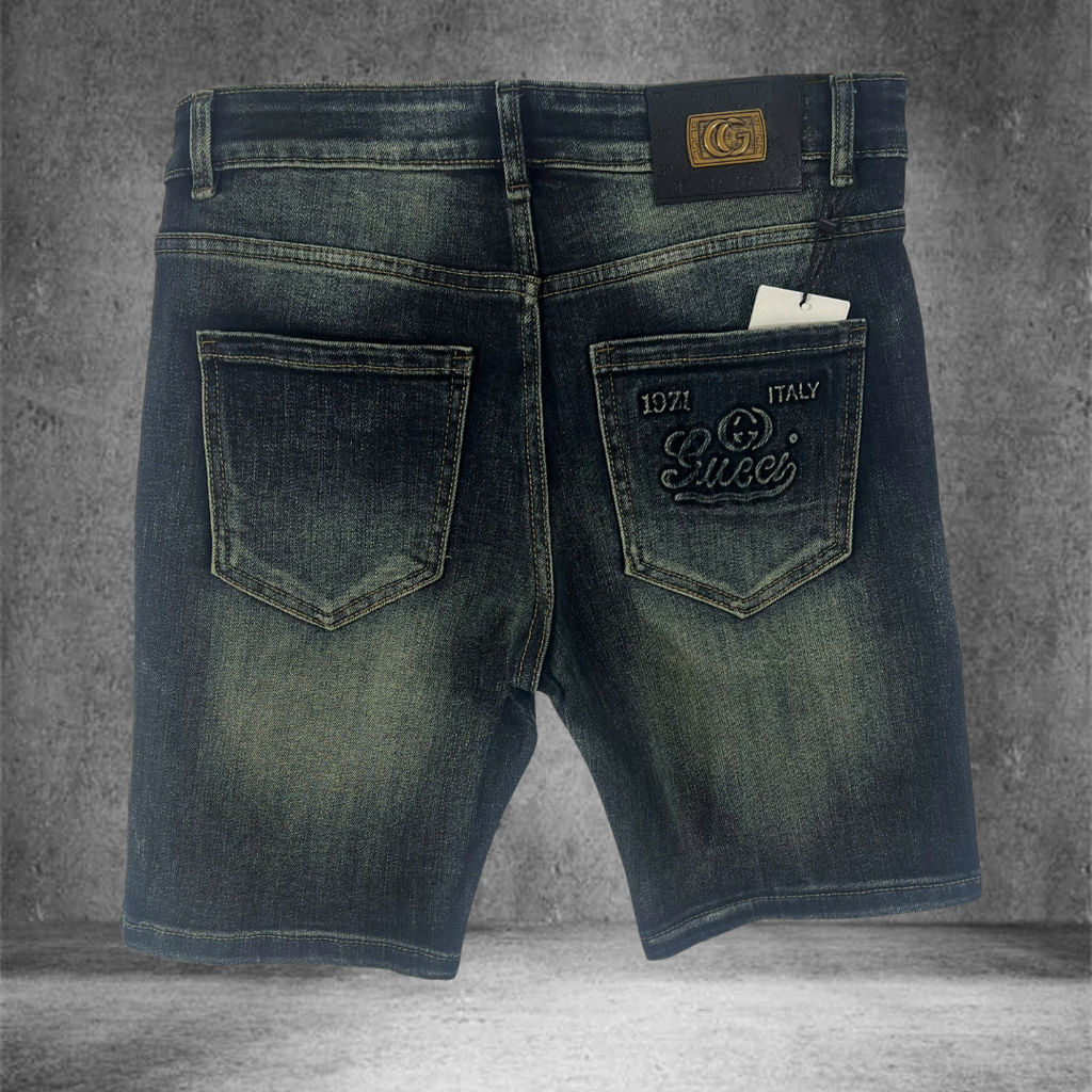 Quần Short Jean Nam Form Đứng Trẻ Trung, Cá Tính -TC11
