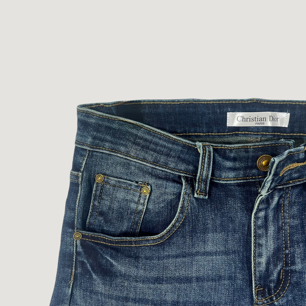 Quần Short Jean Nam Form Đứng Trẻ Trung, Cá Tính - 7075