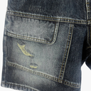 Quần Short Jean Nam Form Đứng Trẻ Trung, Cá Tính - F402