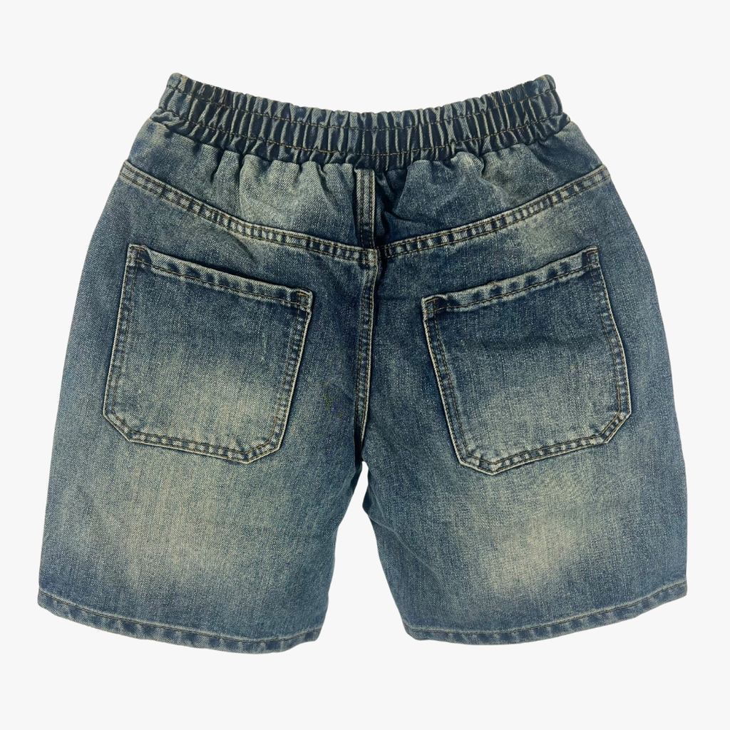 Quần Short Jean Nam Form Đứng Trẻ Trung, Cá Tính - F403