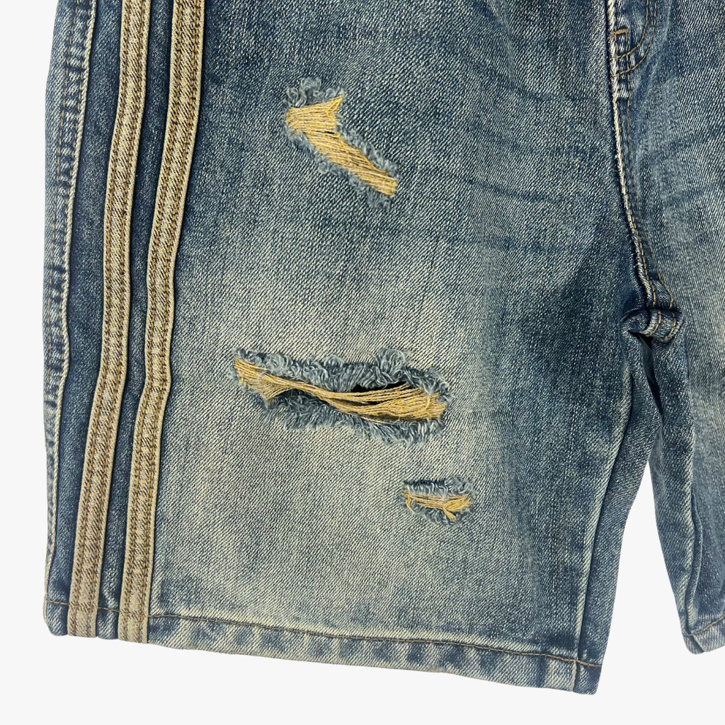 Quần Short Jean Nam Form Đứng Trẻ Trung, Cá Tính - F403