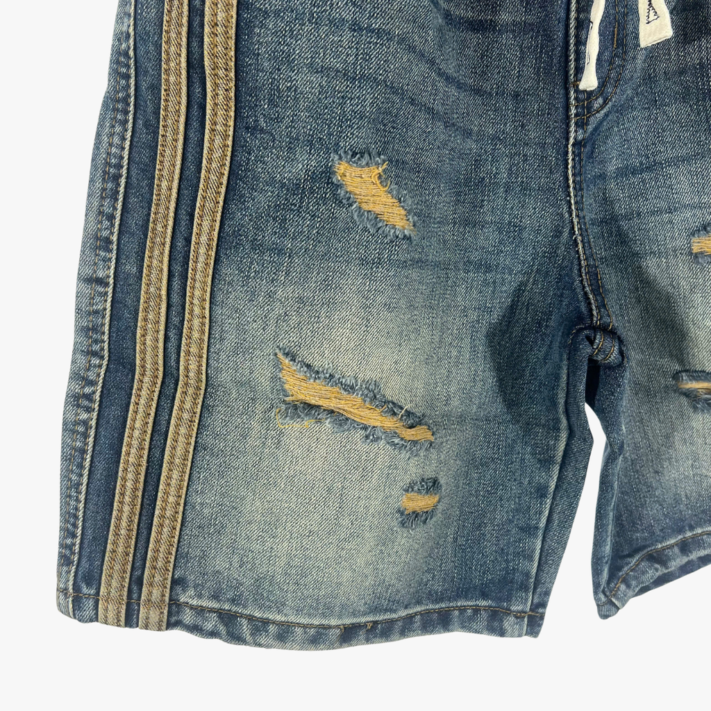 Quần Short Jean Nam Form Đứng Trẻ Trung, Cá Tính - F408