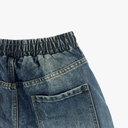 Quần Short Jean Nam Form Đứng Trẻ Trung, Cá Tính - F408