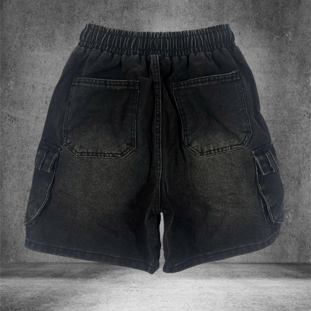 Quần Short Jean Nam Form Đứng Trẻ Trung, Cá Tính - QS615