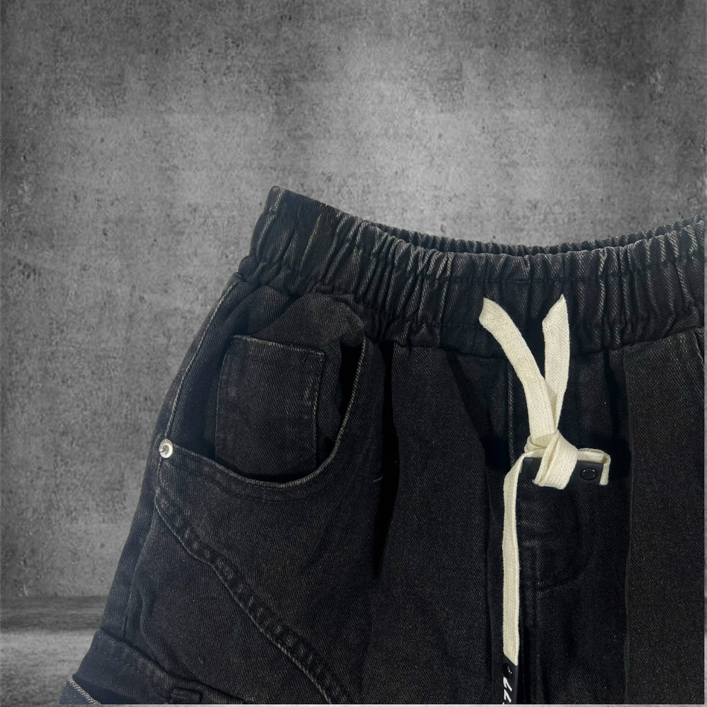 Quần Short Jean Nam Form Đứng Trẻ Trung, Cá Tính - QS615