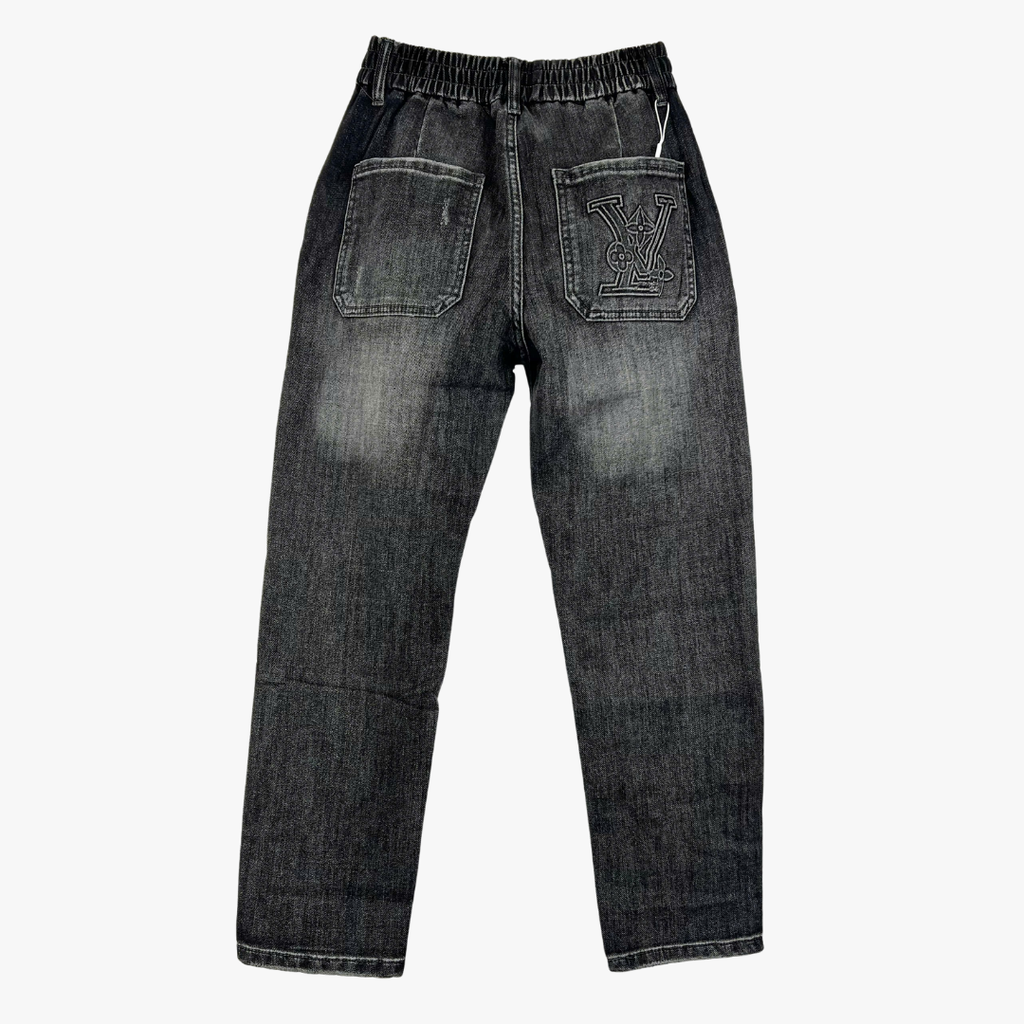 Quần Jean Nam Ống Đứng Trẻ Trung Slim Fit 2025 - 2571