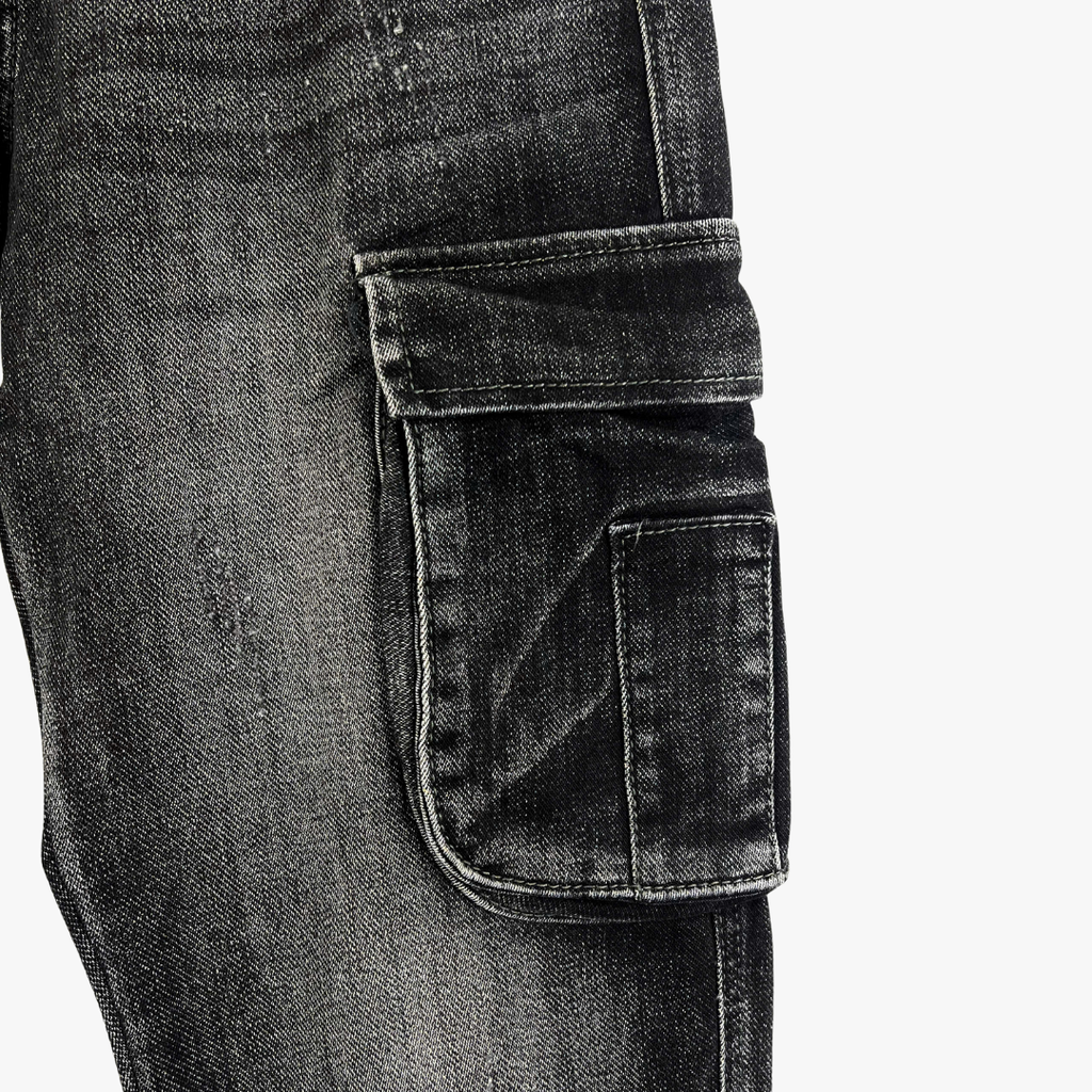 Quần Jean Nam Ống Đứng Trẻ Trung Slim Fit 2025 - 2591