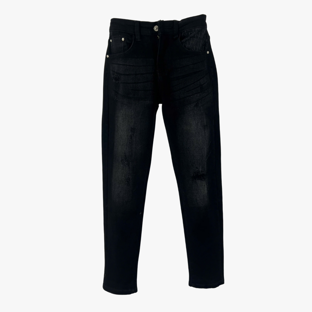 Quần Jean Nam Ống Đứng Trẻ Trung Slim Fit 2025 - 1205