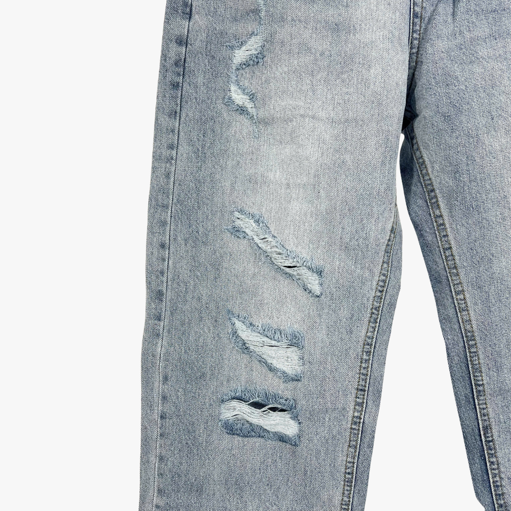 Quần Jean Nam Ống Đứng Trẻ Trung Slim Fit 2025 - 2216