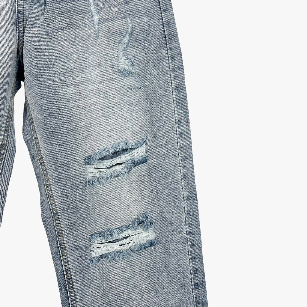 Quần Jean Nam Ống Đứng Trẻ Trung Slim Fit 2025 - 2216