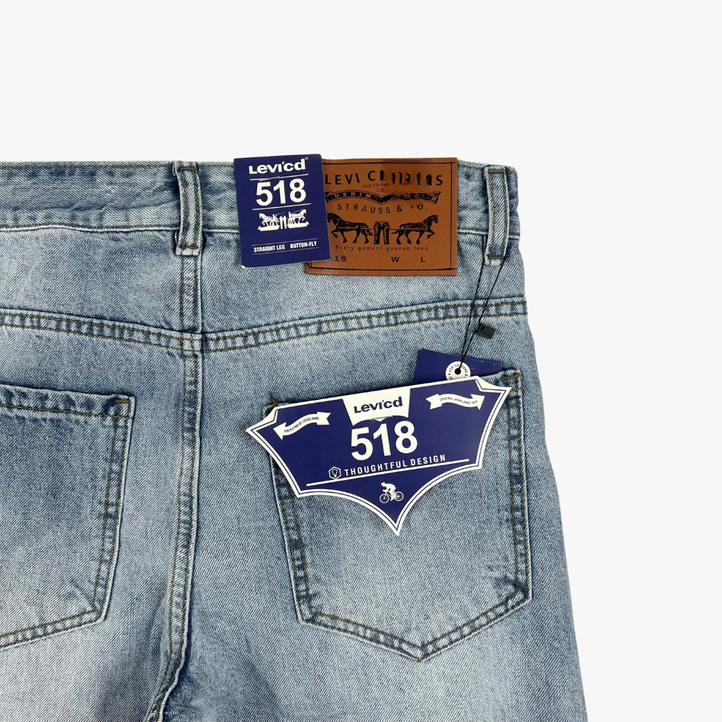 Quần Jean Nam Ống Đứng Trẻ Trung Slim Fit 2025 - 2216
