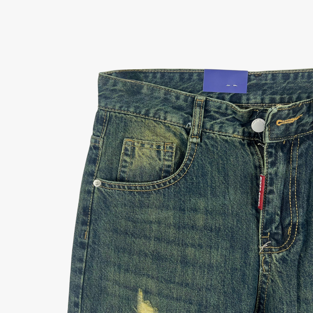 Quần Jean Nam Ống Đứng Trẻ Trung Slim Fit 2025 - 2235 