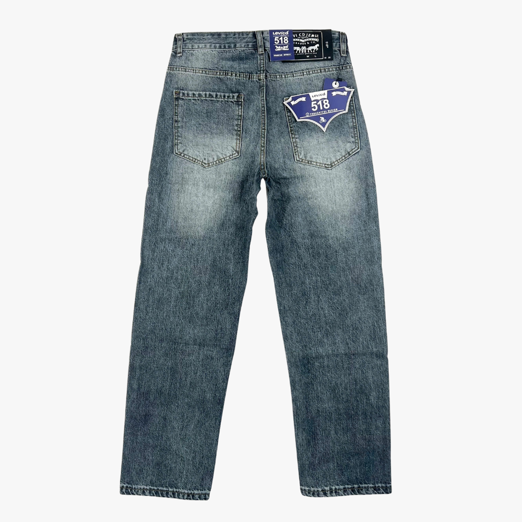 Quần Jean Nam Ống Đứng Trẻ Trung Slim Fit 2025 - 2268