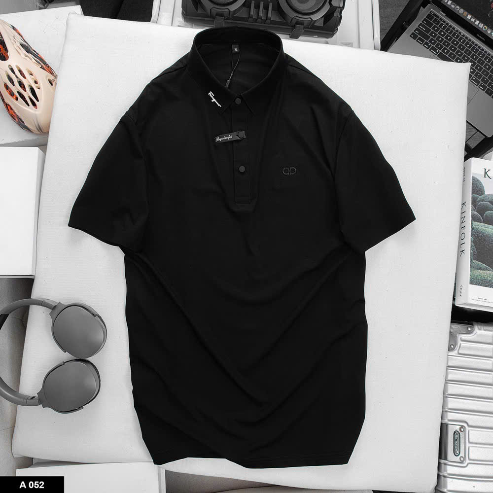 Áo Polo Nam Cao Cấp Slim Fit Cotton Co Giãn – Tối Giản, Lịch Lãm - A052
