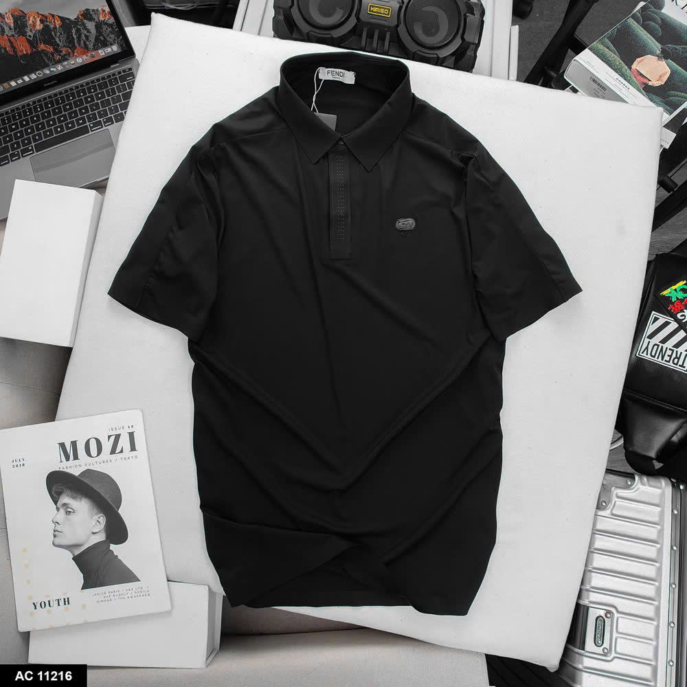 Áo Polo Nam Cao Cấp Slim Fit Cotton Co Giãn – Tối Giản, Lịch Lãm -