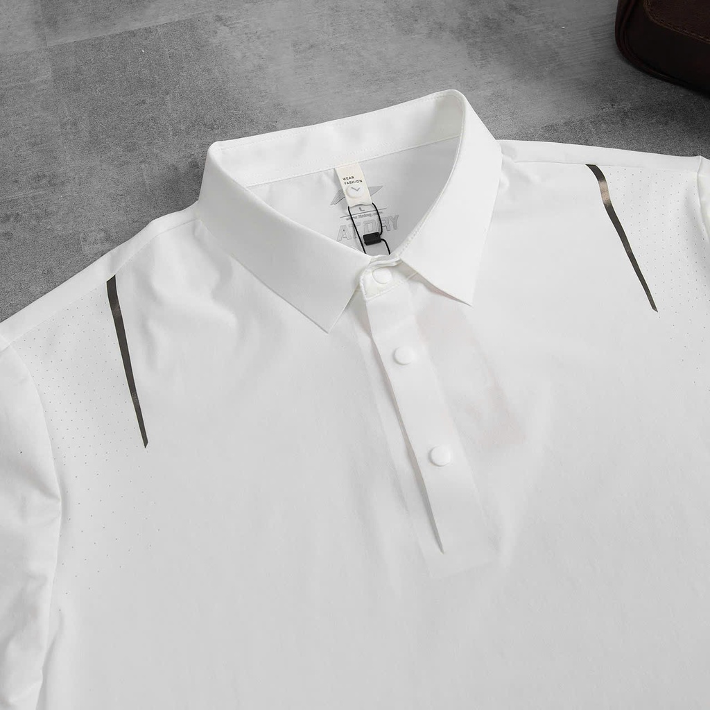 Áo Polo Nam Cao Cấp Slim Fit Cotton Co Giãn – Tối Giản, Lịch Lãm - AC25521
