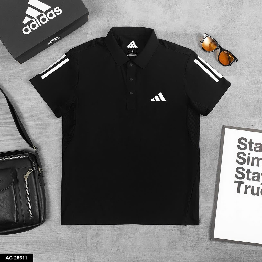 Áo Polo Nam Cao Cấp Slim Fit Cotton Co Giãn – Tối Giản, Lịch Lãm - AC25611