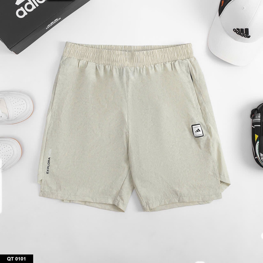 Quần Short Nam Thể Thao – Thoải Mái Vận Động Co Giãn & Thoáng Khí - QT0101