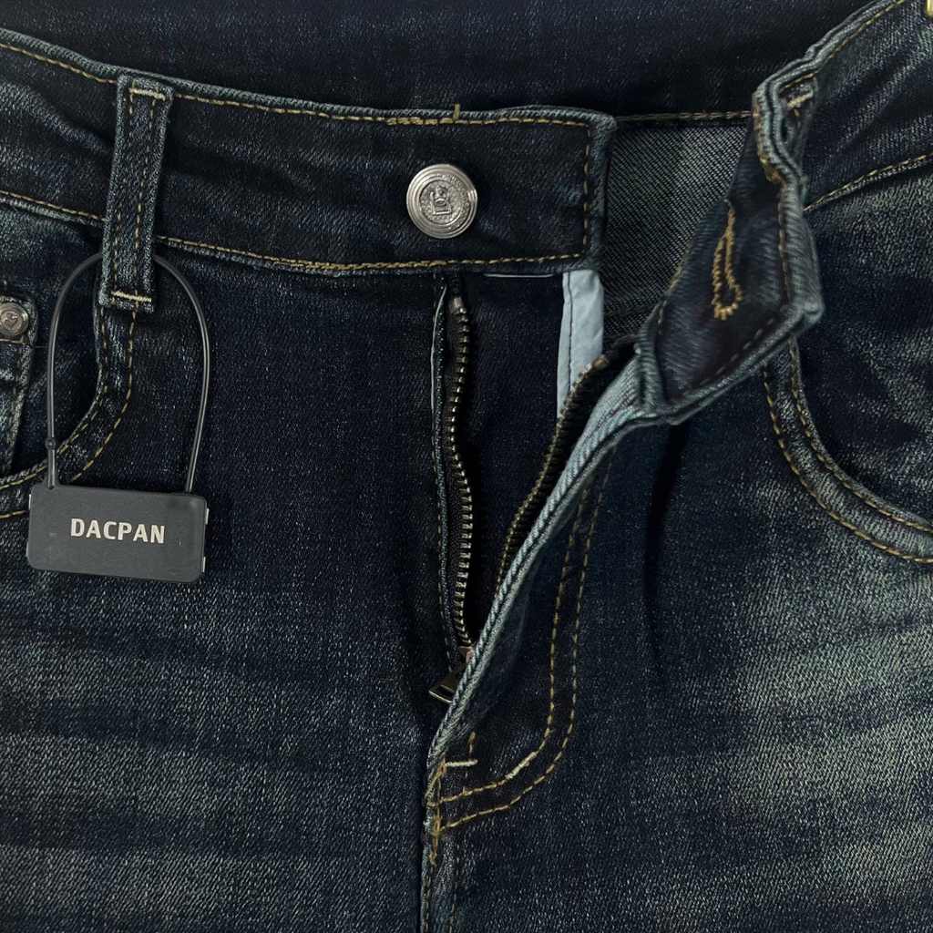 Quần Jeans Nam Slim Fit – Denim Co Giãn, Phong Cách Hiện Đại - HU2189
