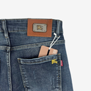 Quần Jeans Nam Slim Fit – Denim Co Giãn, Phong Cách Hiện Đại - 0377