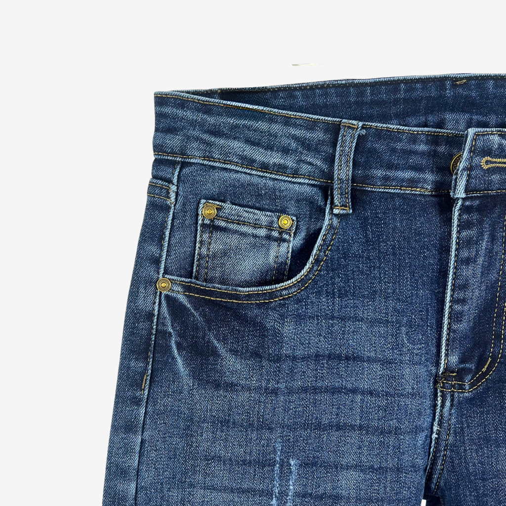 Quần Jeans Nam Slim Fit – Denim Co Giãn, Phong Cách Hiện Đại - 1261