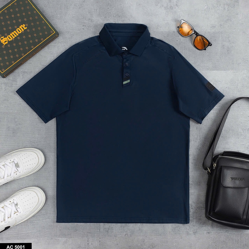 Áo Polo Nam Cao Cấp Slim Fit Cotton Co Giãn – Tối Giản, Lịch Lãm - AC5001