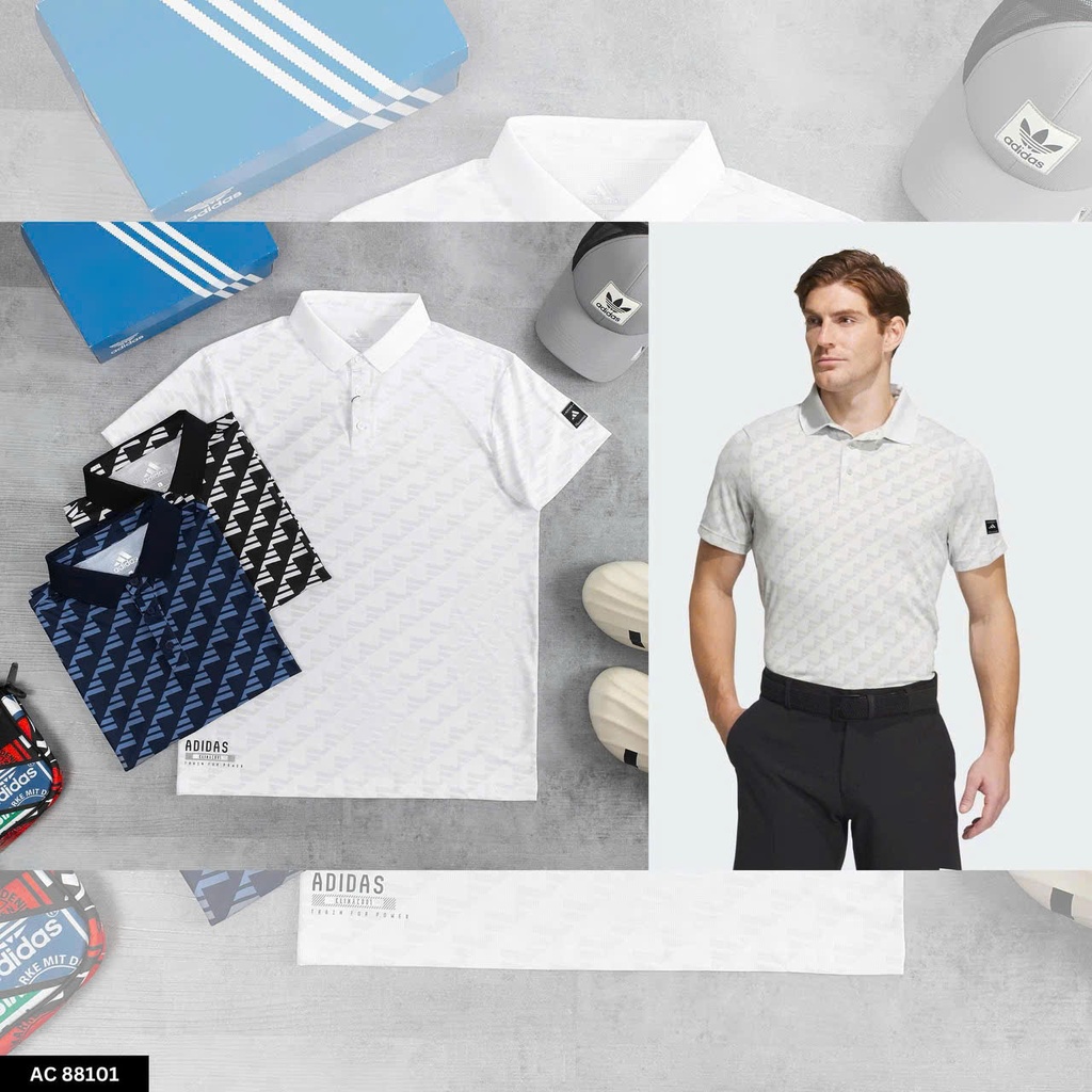 Áo Polo Nam Cao Cấp Slim Fit Cotton Co Giãn – Tối Giản, Lịch Lãm - AC88101