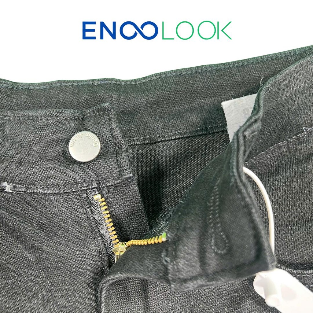 Quần jeans đen short -HA561