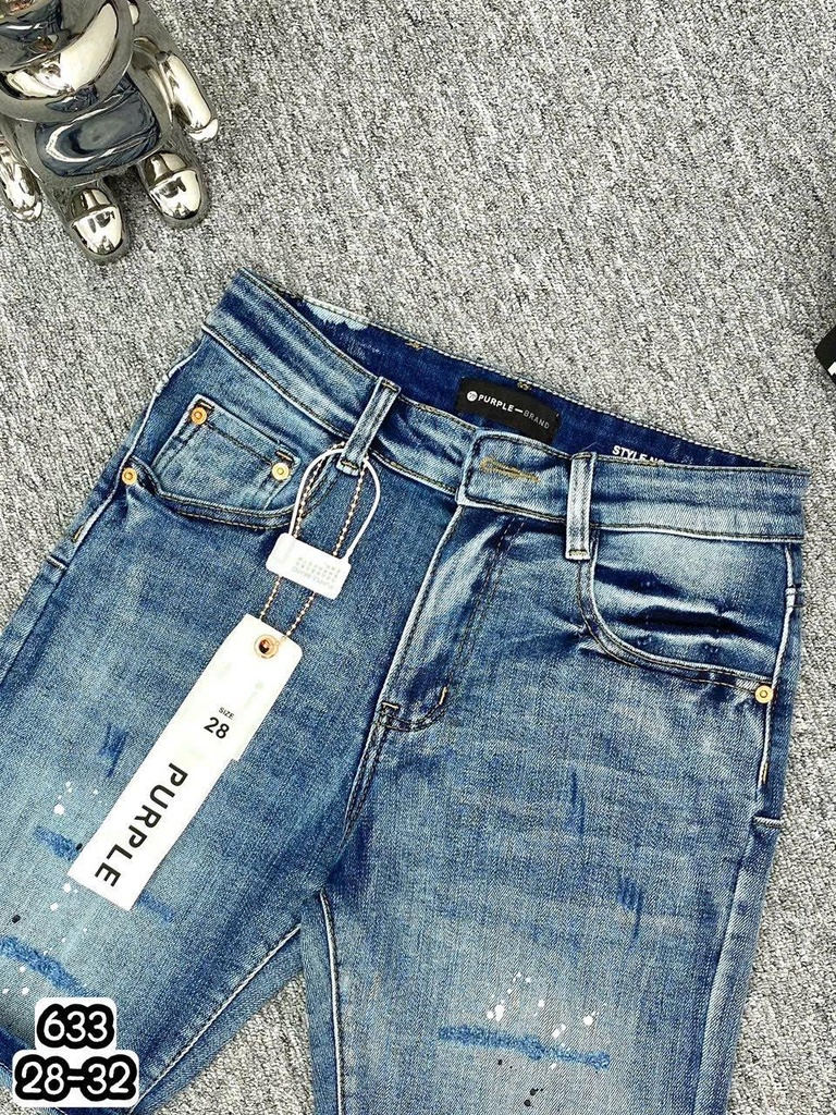 Quần Short Jeans Nam Purple Brand - Phong Cách Cá Tính, Chất Lừ-636