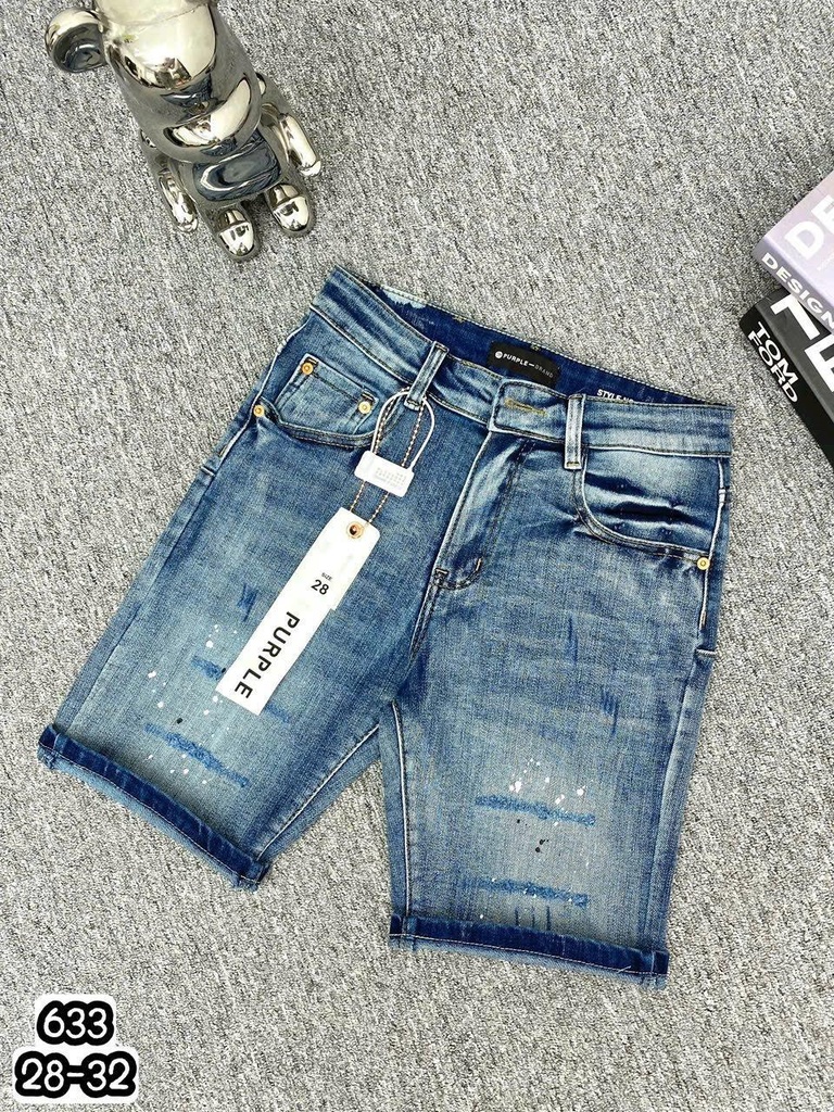 Quần Short Jeans Nam Purple Brand - Phong Cách Cá Tính, Chất Lừ-636