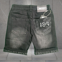 Quần Jean Short Nam Logo Nổi Phong Cách Dạo Phố - HU2161