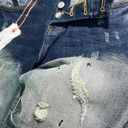 Quần Short Jean Nam Rách Bụi – Chất Streetwear Cá Tính - R220