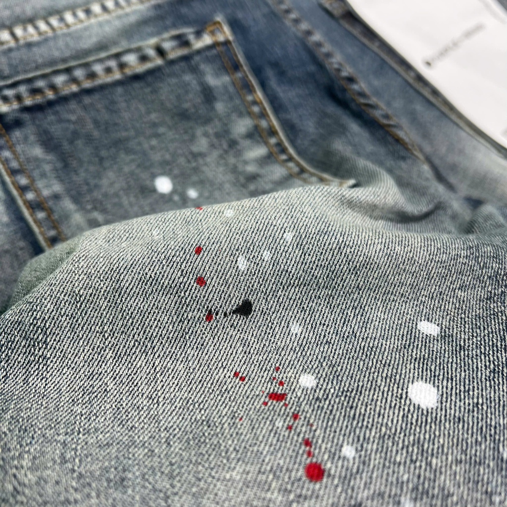 Quần Short Jean Nam Rách Bụi – Chất Streetwear Cá Tính - R220