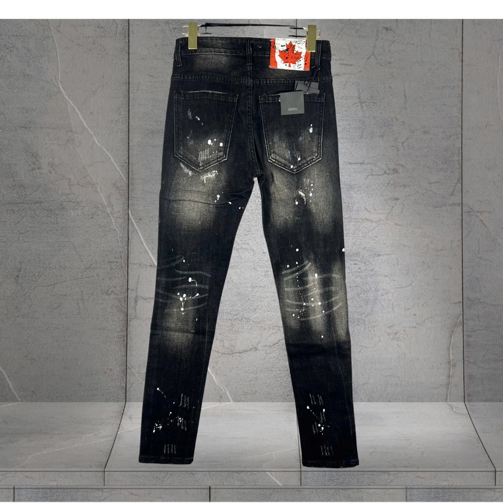 Quần Jean Nam Rách Bụi Phong Cách Streetwear - DQ628 