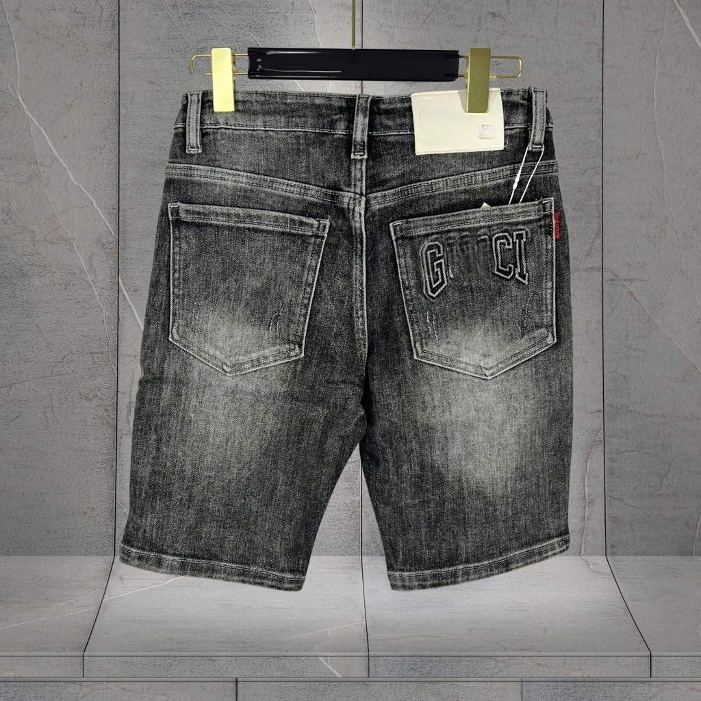 QUẦN SHORT JEANS NAM RÁCH CÁ TÍNH - TRENDY 2025 -XVP104 