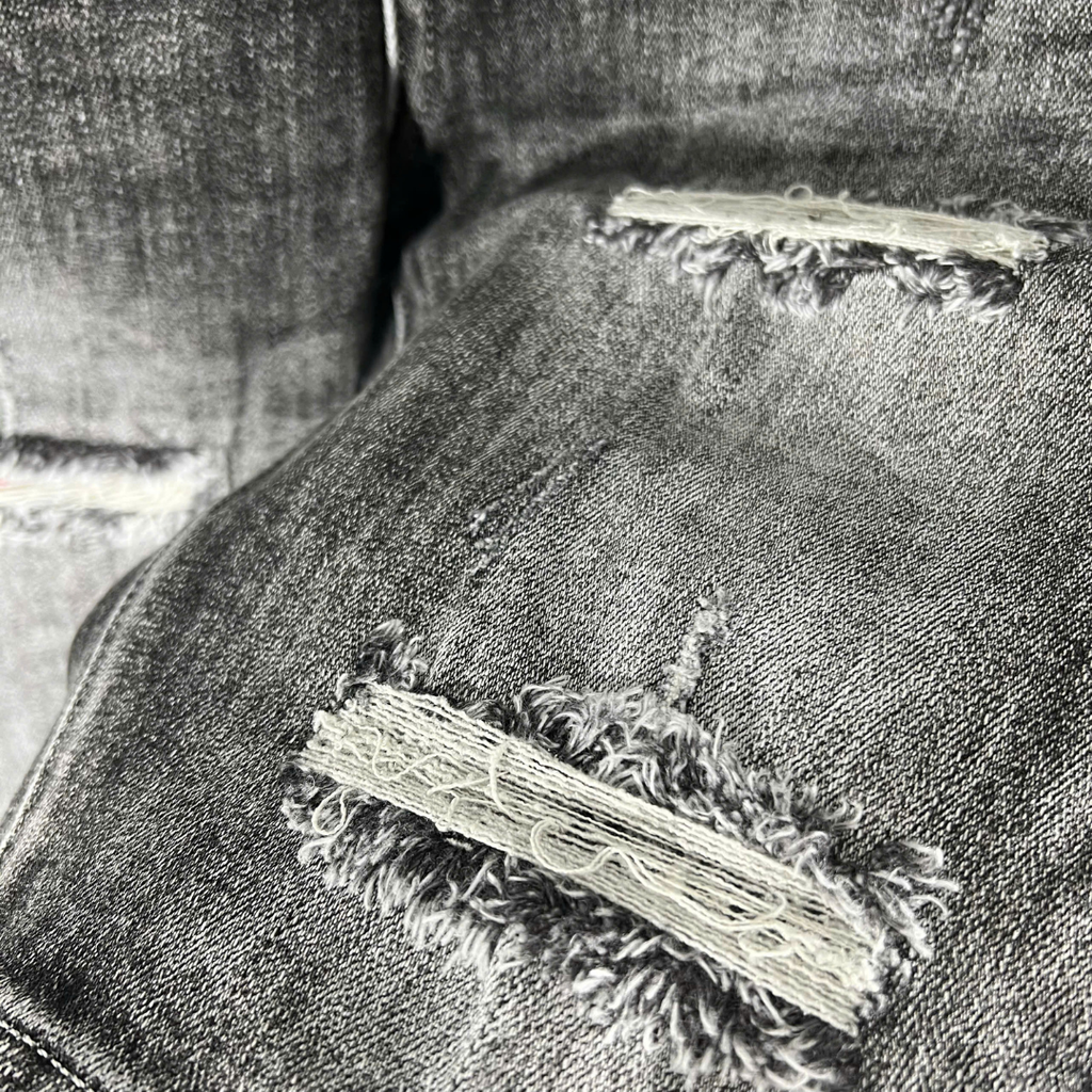 QUẦN SHORT JEANS NAM RÁCH CÁ TÍNH - TRENDY 2025 -XVP104 