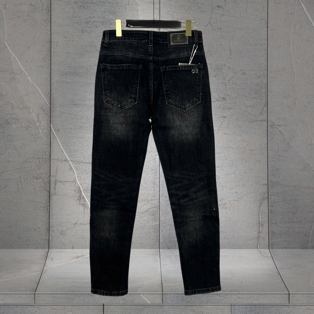 Quần Jeans Nam Đen Ôm Dáng Thời Trang – 0267 